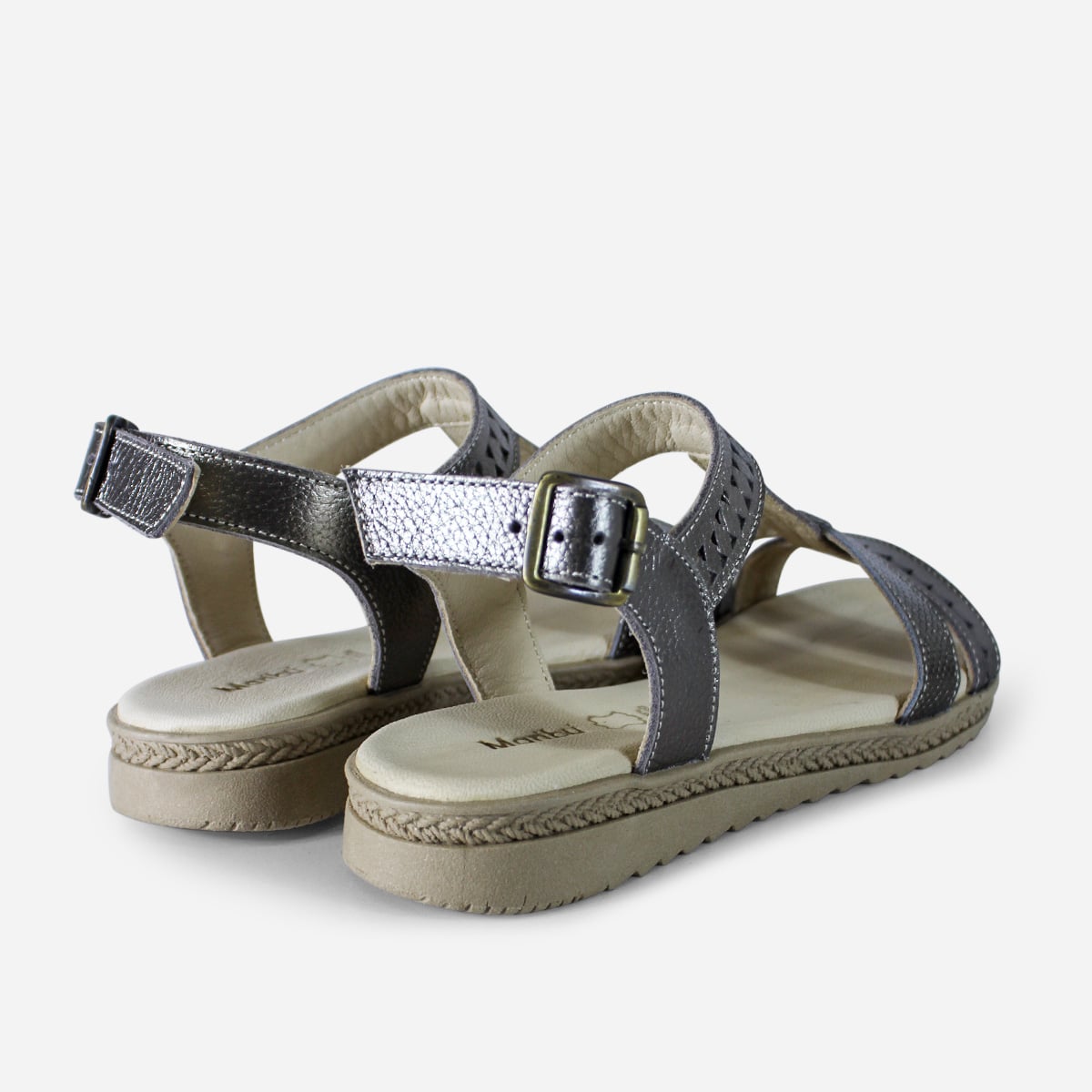 SANDALIAS MARIBU PURO CUERO 1124 - 3