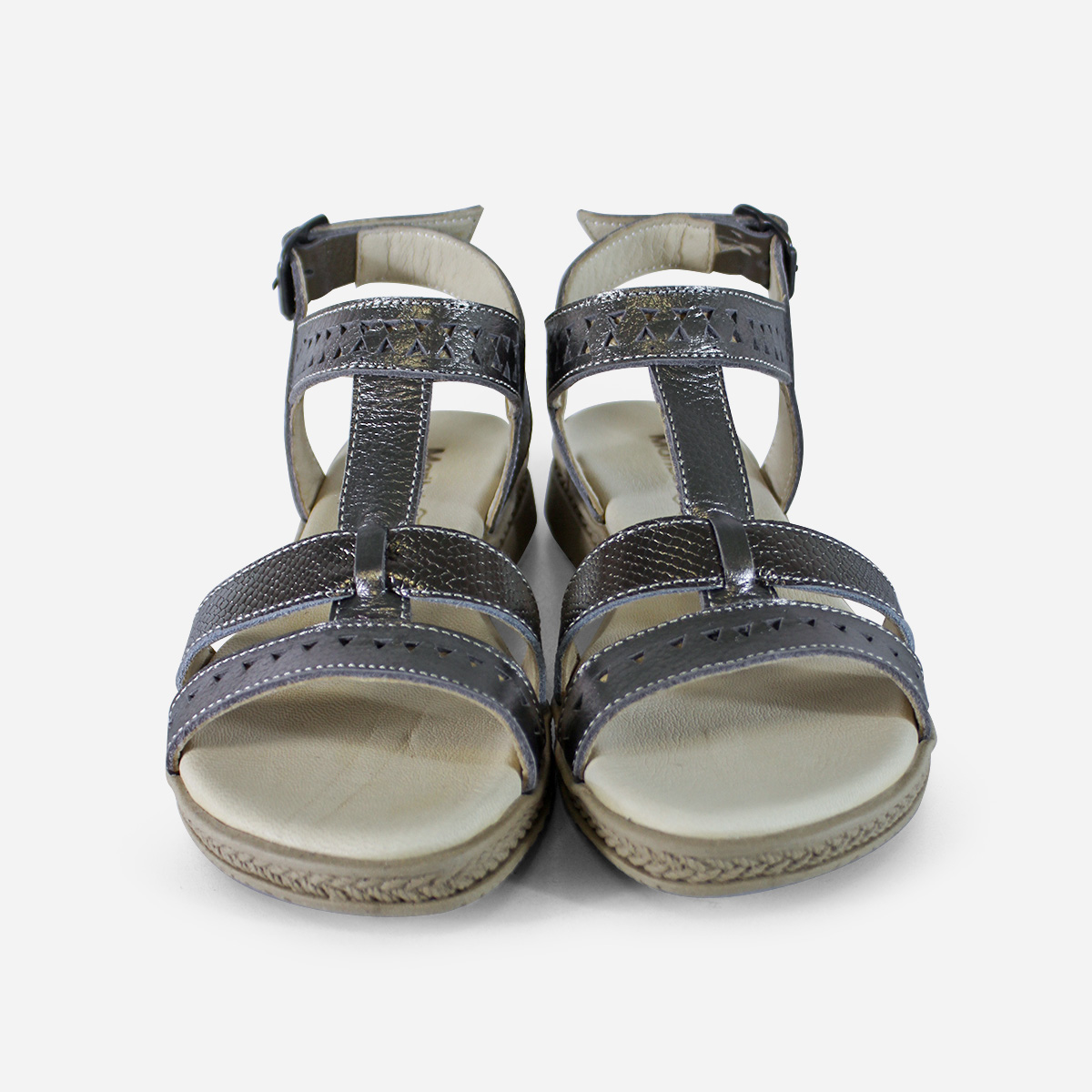 SANDALIAS MARIBU PURO CUERO 1124 - 4