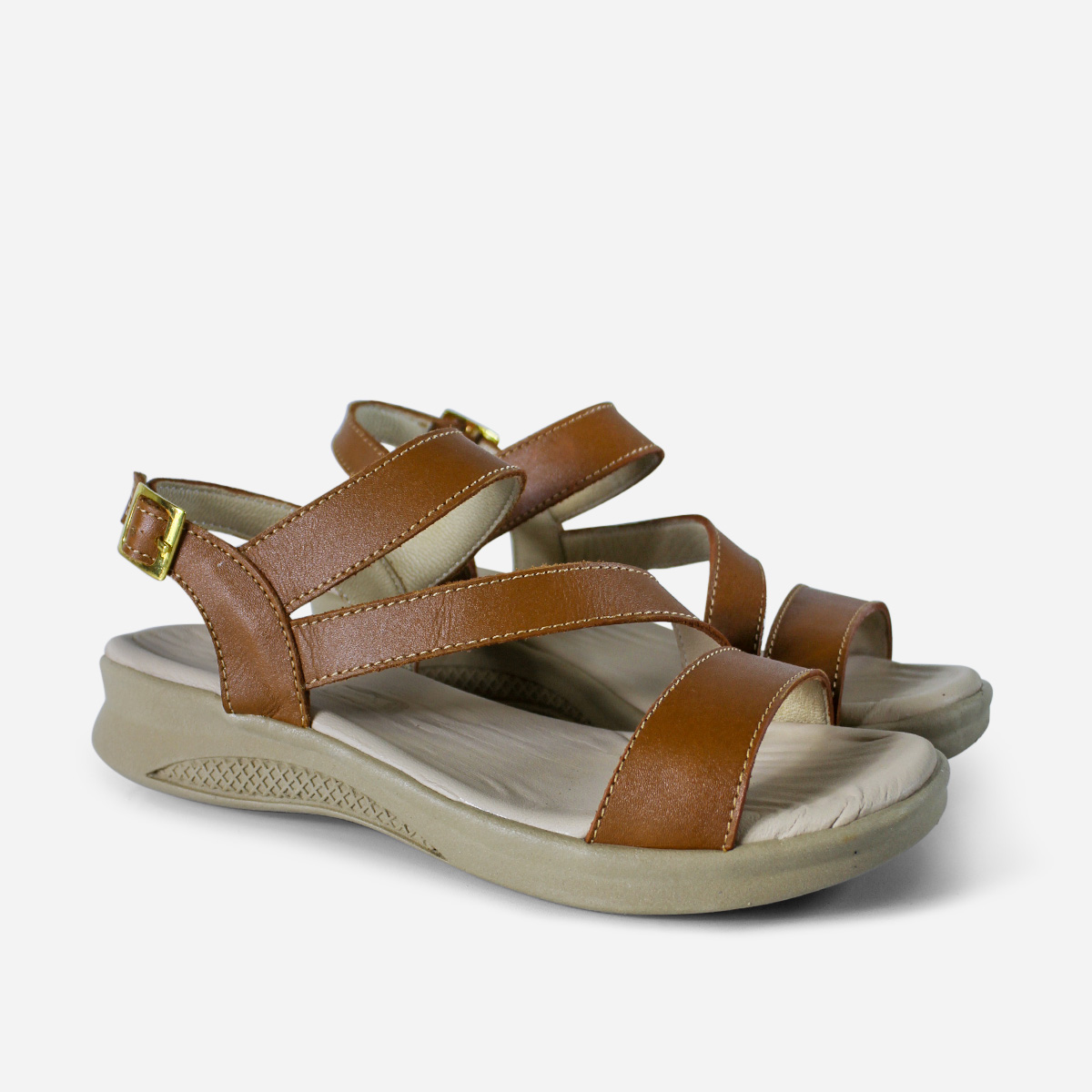 SANDALIAS MARIBU PURO CUERO 1025 - 2