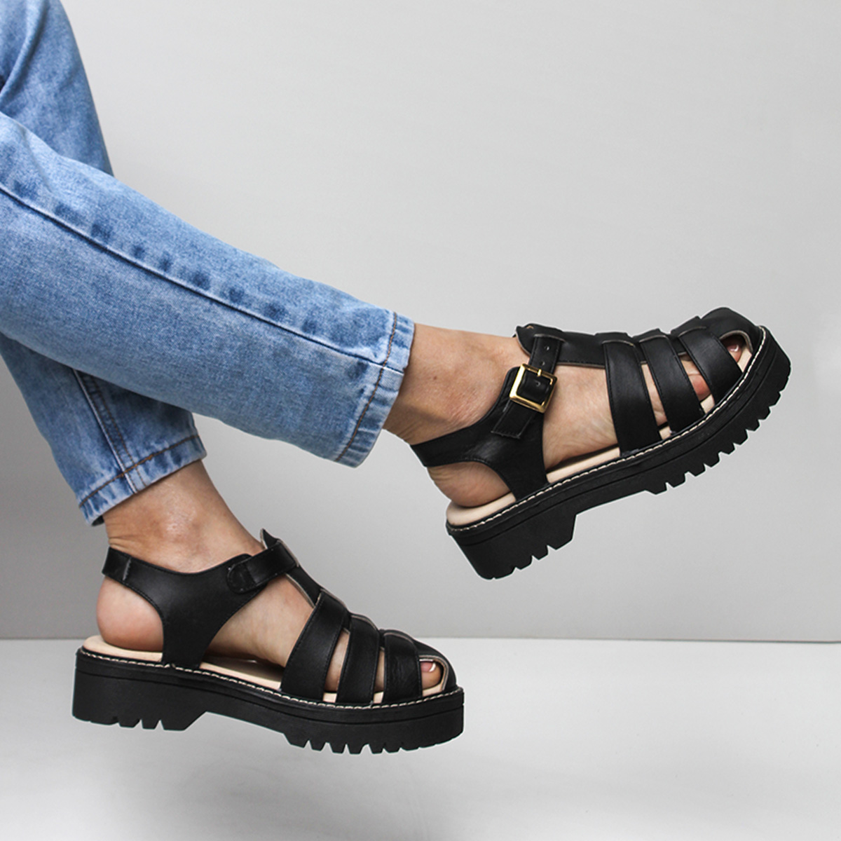 SANDALIAS MARIBU PURO CUERO 603 - 6