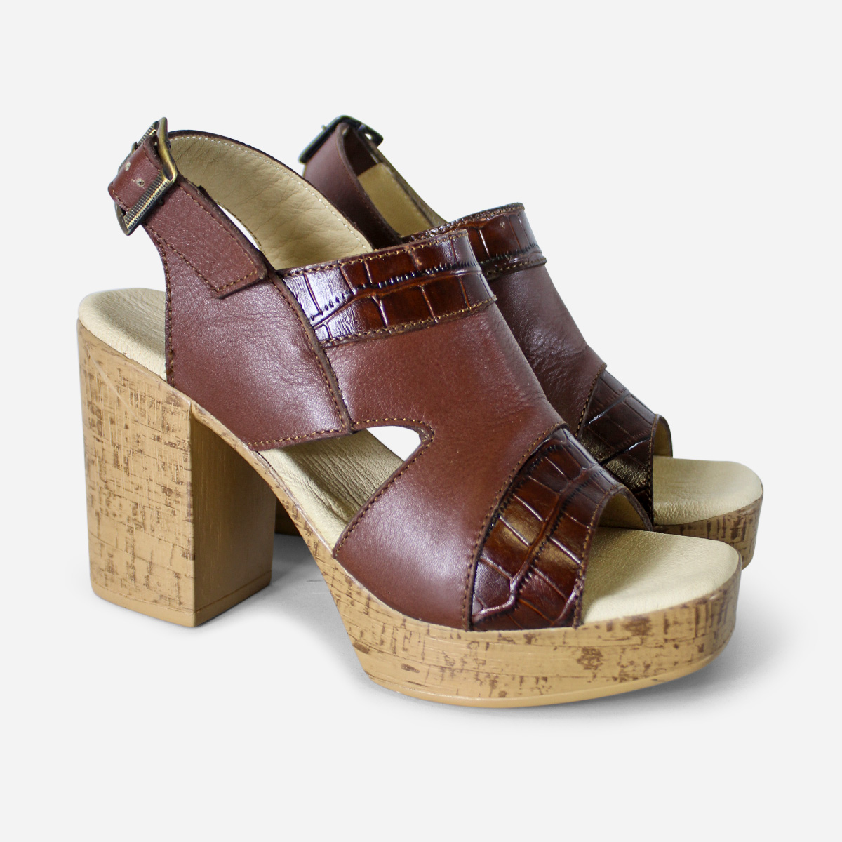SANDALIAS MARIBU PURO CUERO 1134 - 2