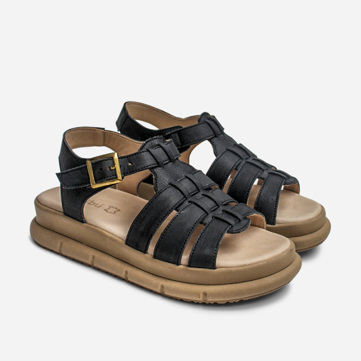 SANDALIAS MARIBU PURO CUERO 609 - 2