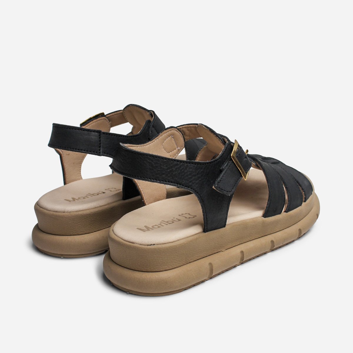 SANDALIAS MARIBU PURO CUERO 609 - 3