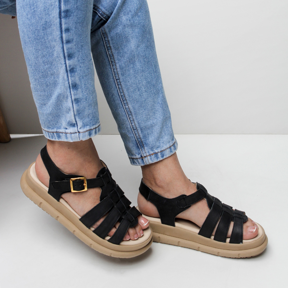 SANDALIAS MARIBU PURO CUERO 609 - 6