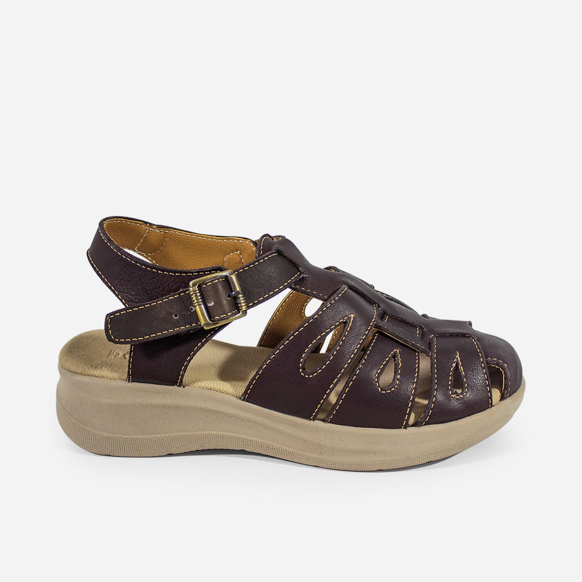 SANDALIAS MARIBU PURO CUERO 1086 - 1