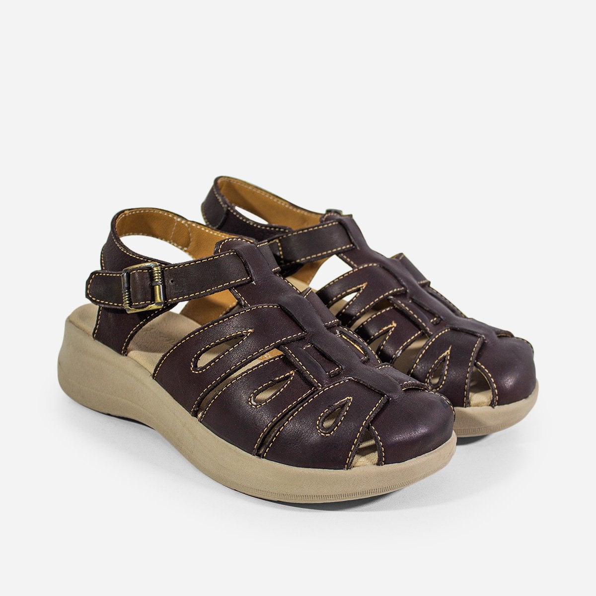 SANDALIAS MARIBU PURO CUERO 1086 - 2