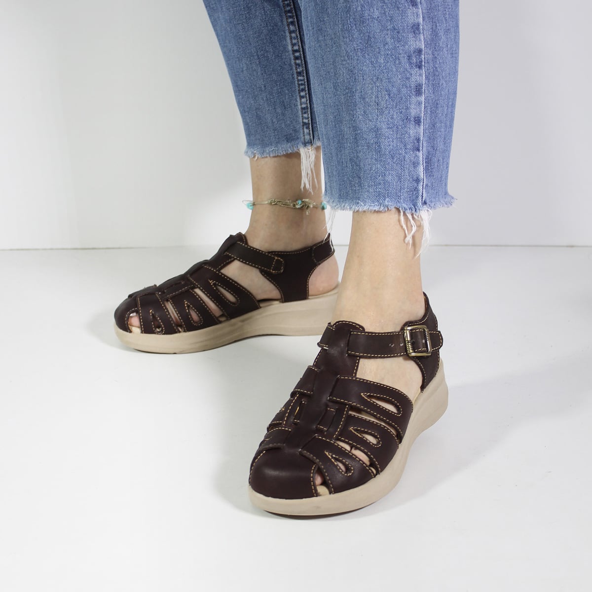SANDALIAS MARIBU PURO CUERO 1086 - 5