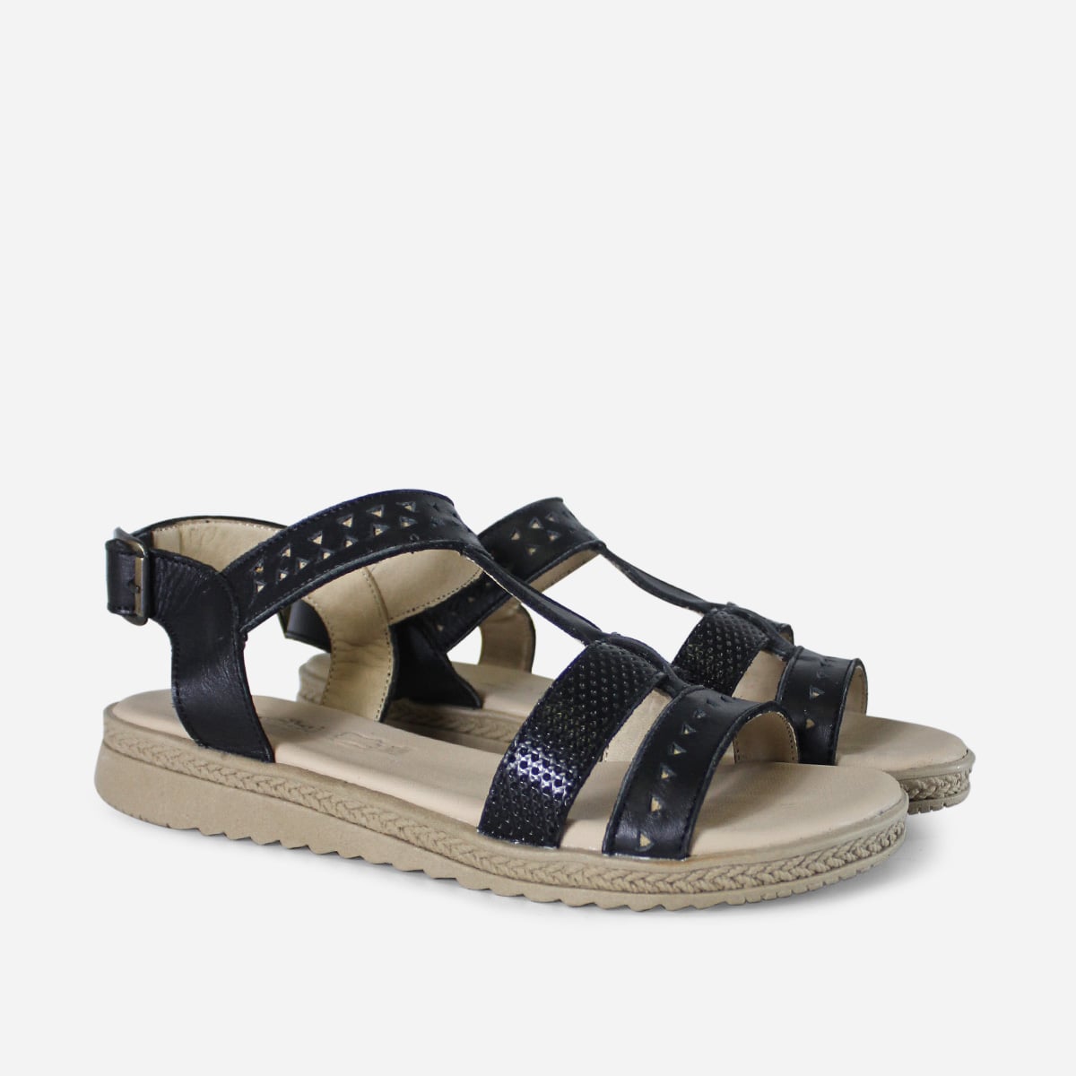 SANDALIAS MARIBU PURO CUERO 1124 - 2