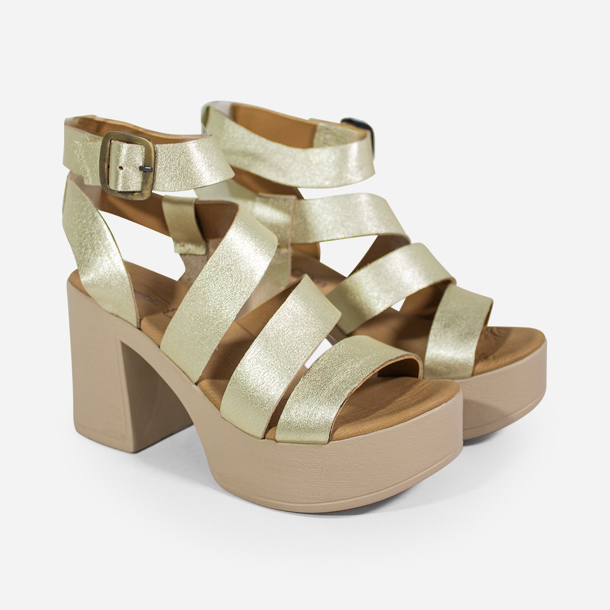 SANDALIAS MARIBU PURO CUERO 1020PU - 2