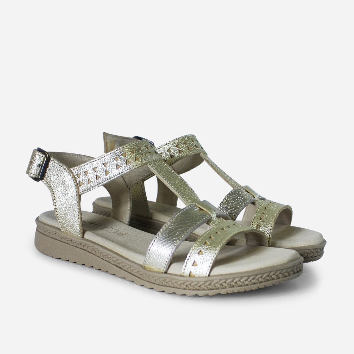 SANDALIAS MARIBU PURO CUERO 1124 - 2