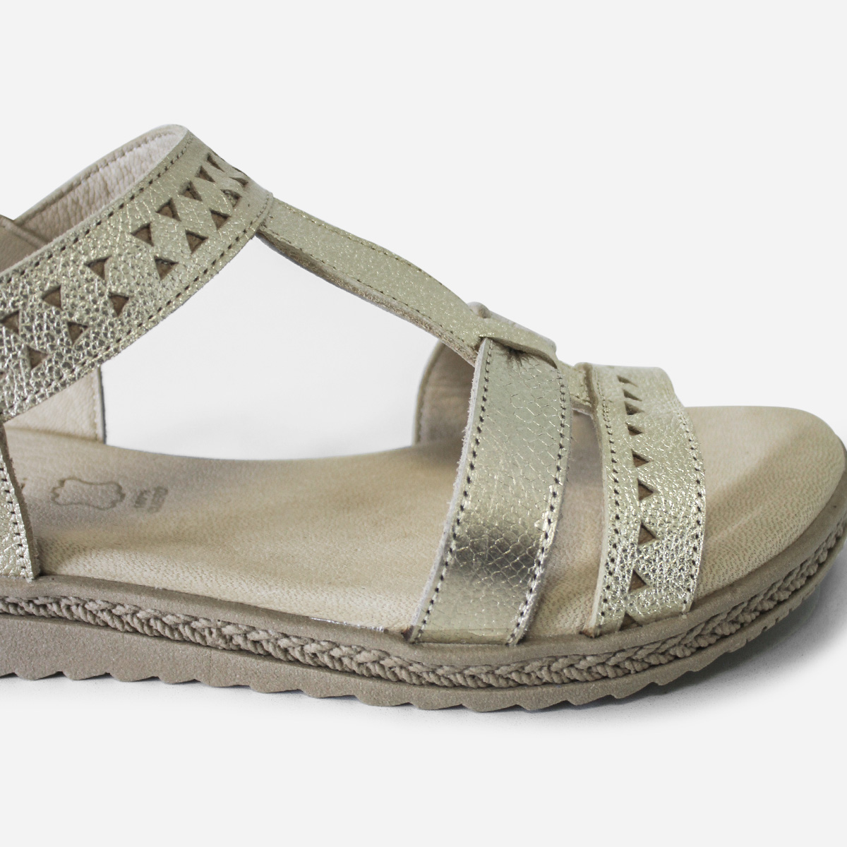 SANDALIAS MARIBU PURO CUERO 1124 - 5