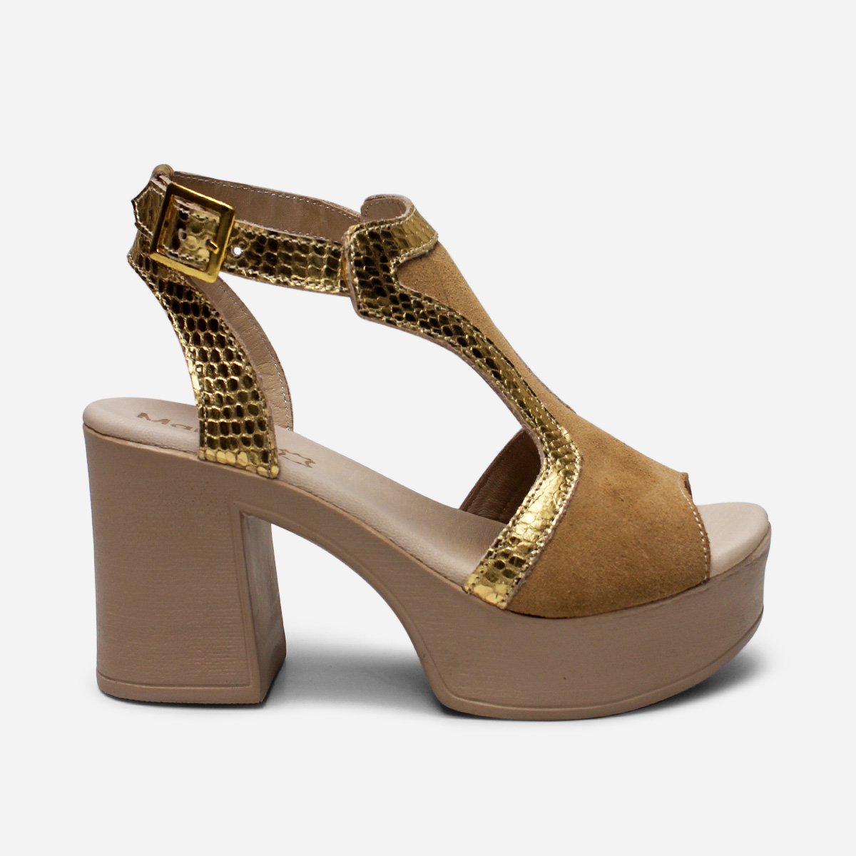 SANDALIAS MARIBU PURO CUERO 1024 - 1