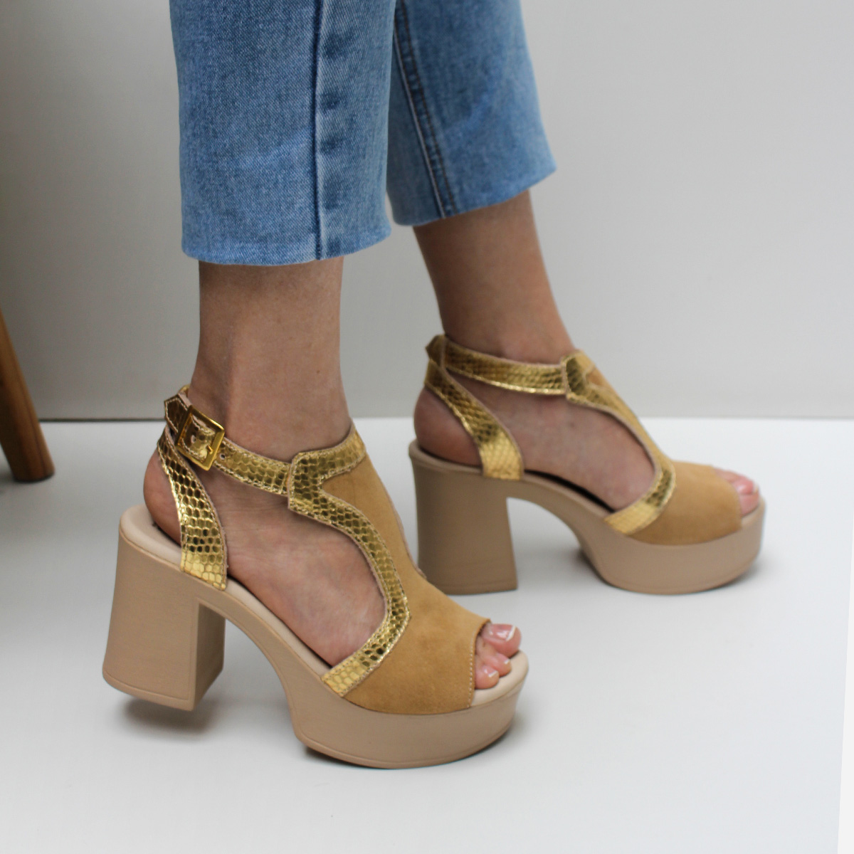 SANDALIAS MARIBU PURO CUERO 1024 - 6