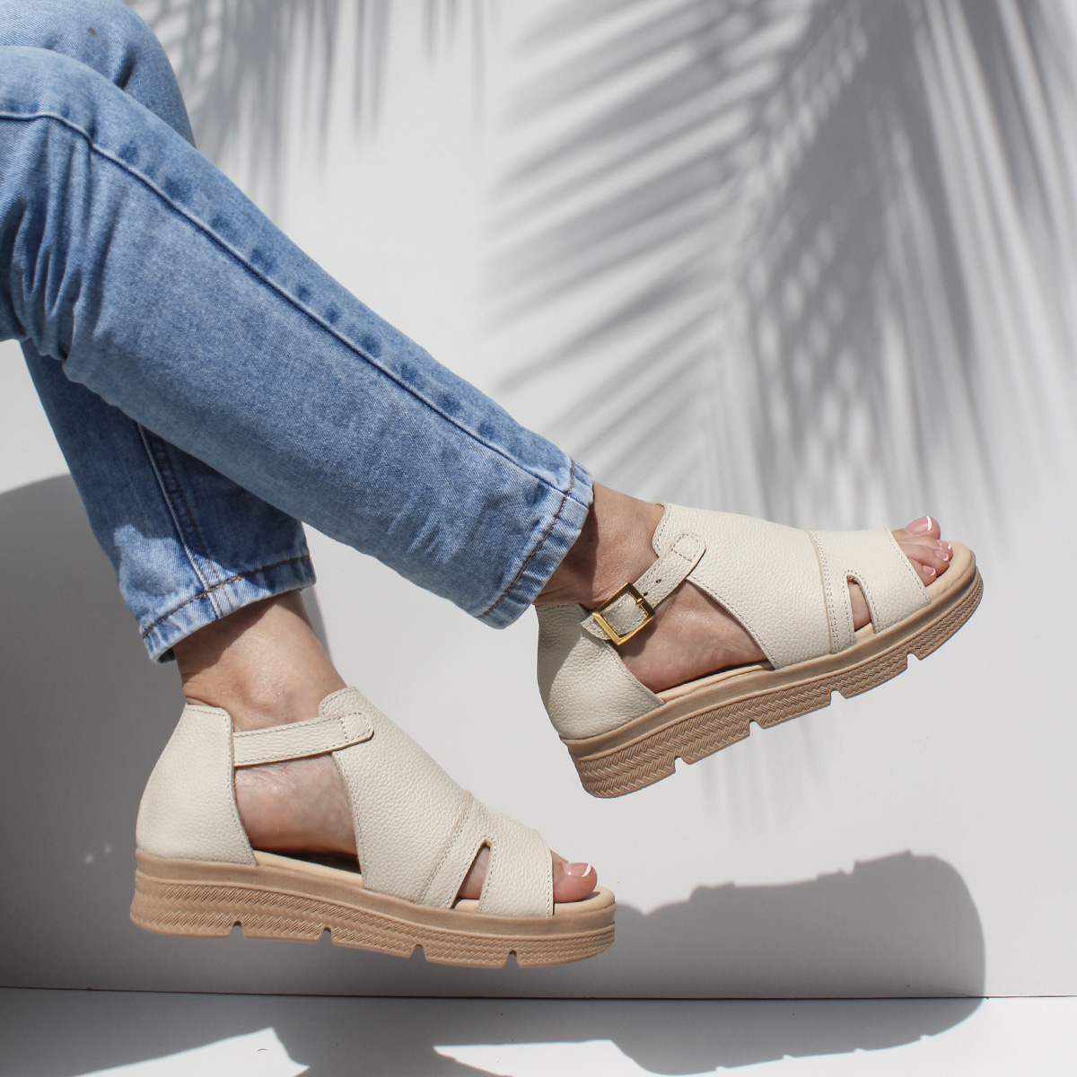 SANDALIAS MARIBU PURO CUERO 1035 - 6