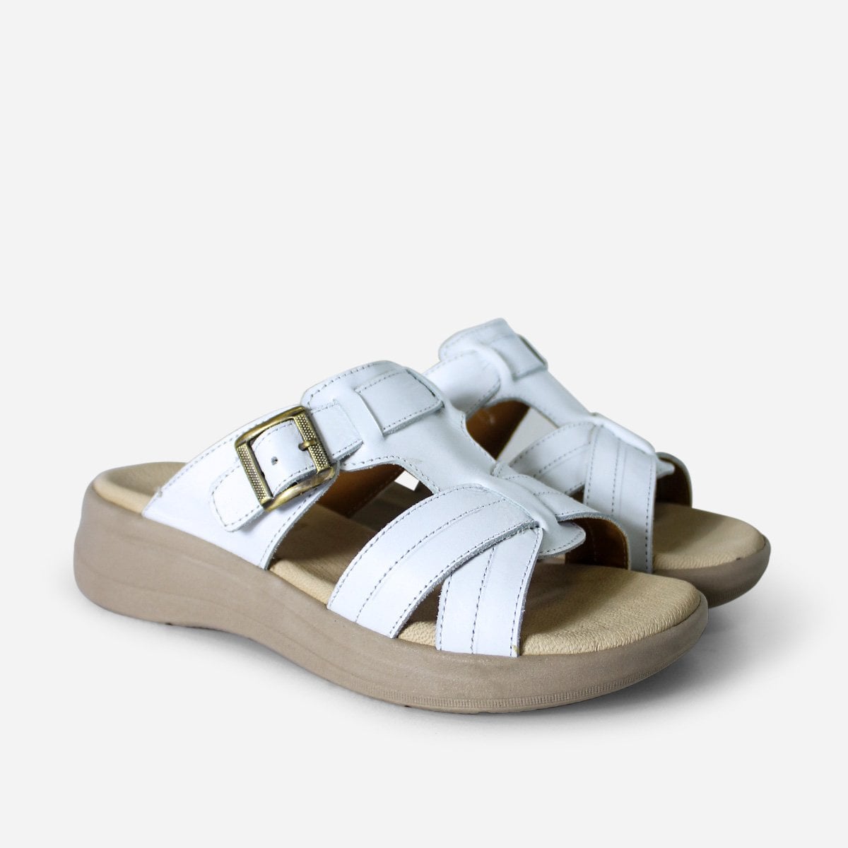SANDALIAS MARIBU PURO CUERO 1044 - 2