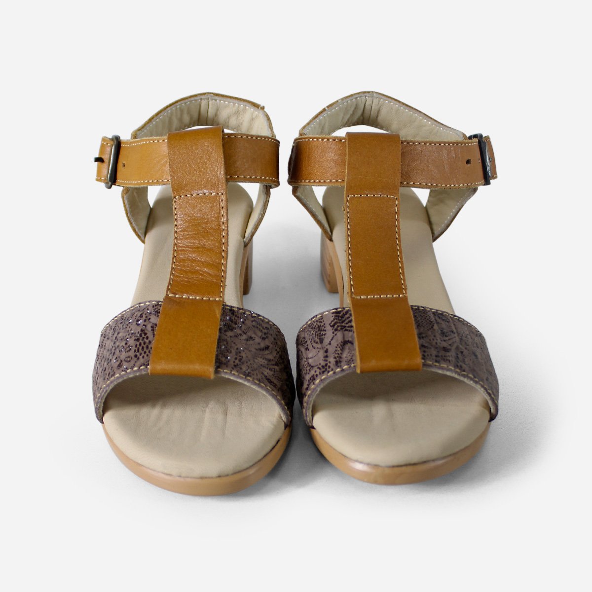 SANDALIAS MARIBU PURO CUERO 1027 - 4