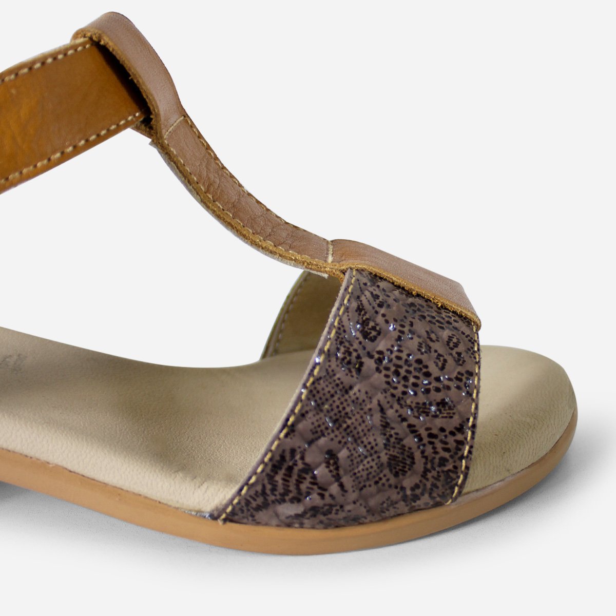 SANDALIAS MARIBU PURO CUERO 1027 - 5
