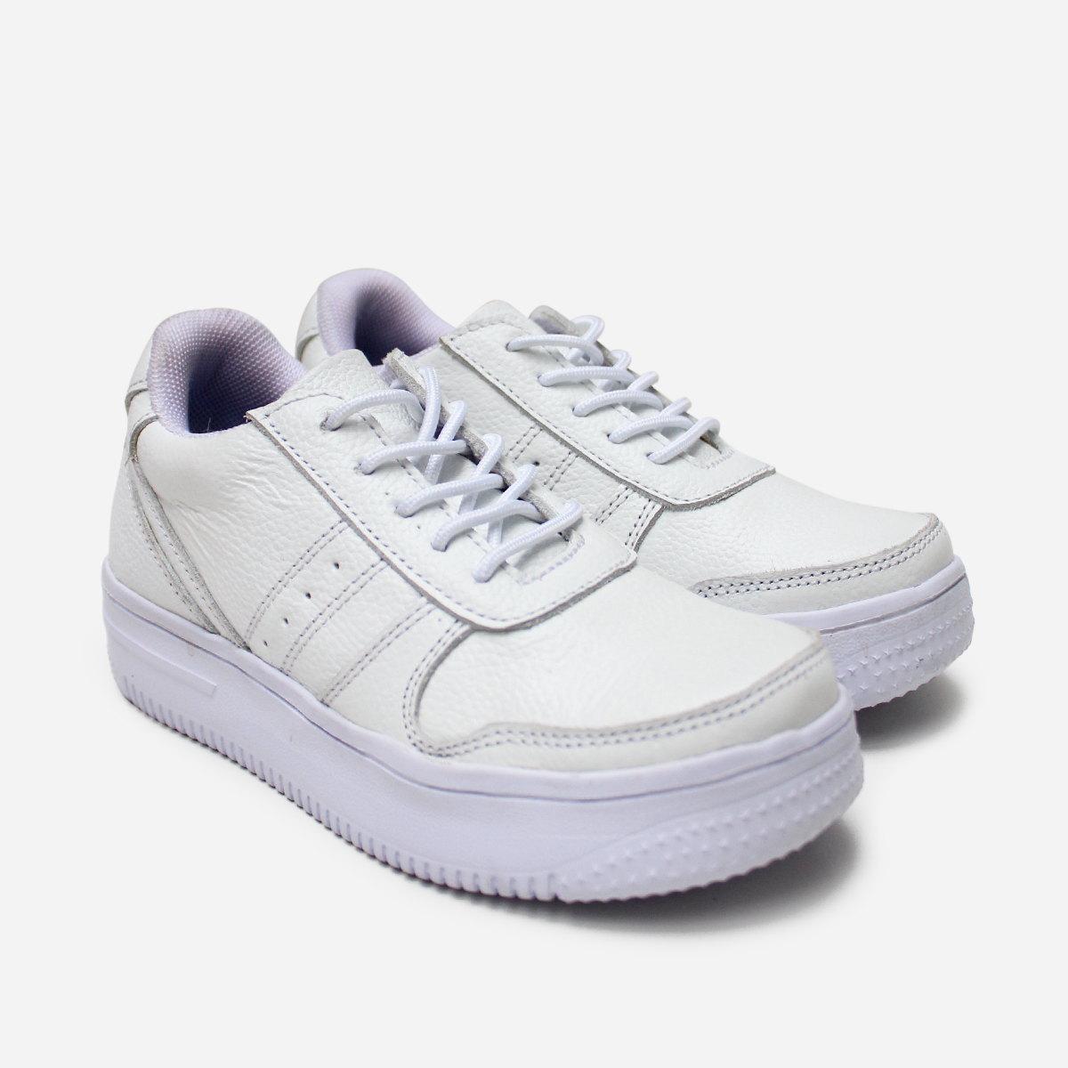 ZAPATILLA ESCOLAR MARIBU PURO CUERO 1057-3 - 2
