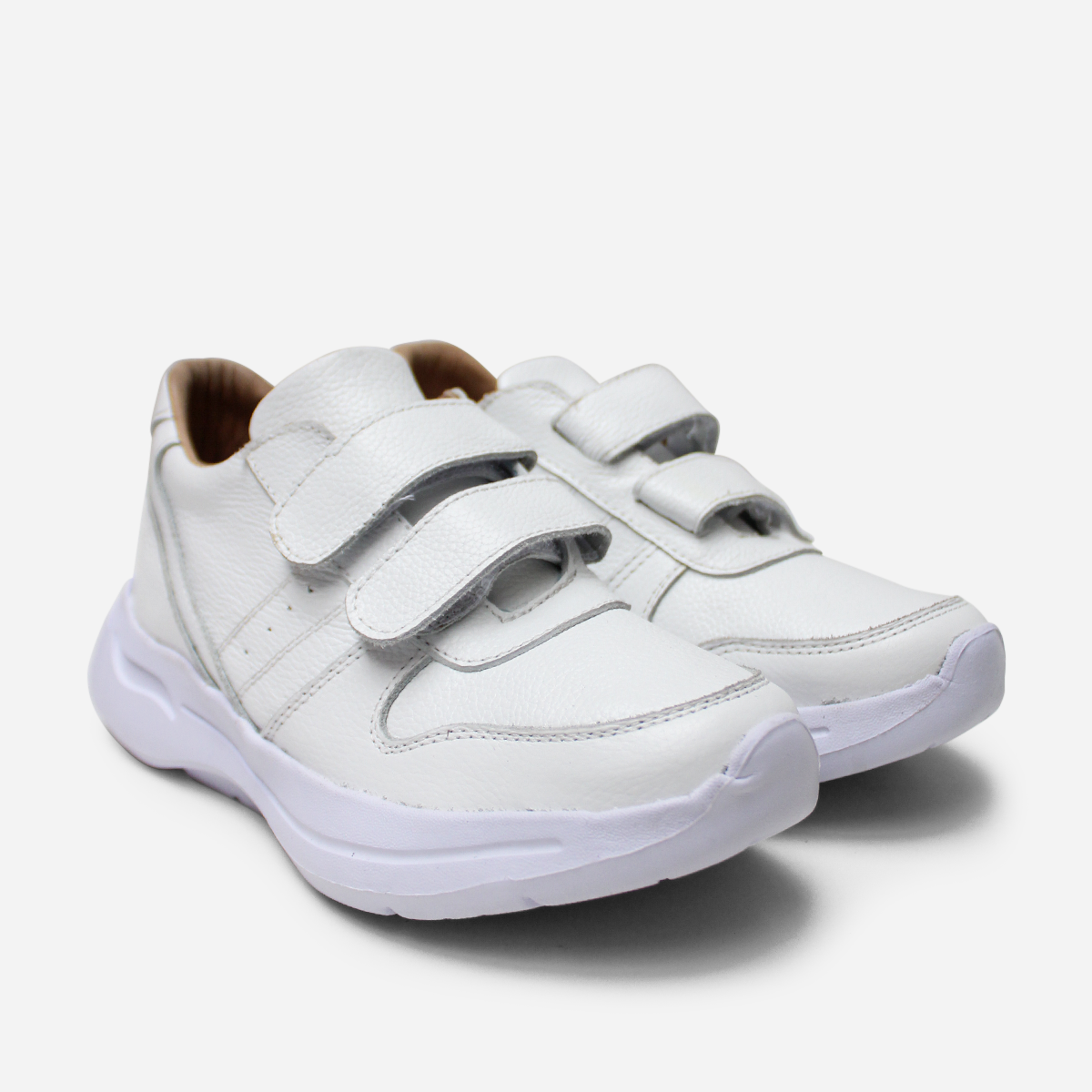 ZAPATILLA ESCOLAR MARIBU PURO CUERO 1057-2 - 2