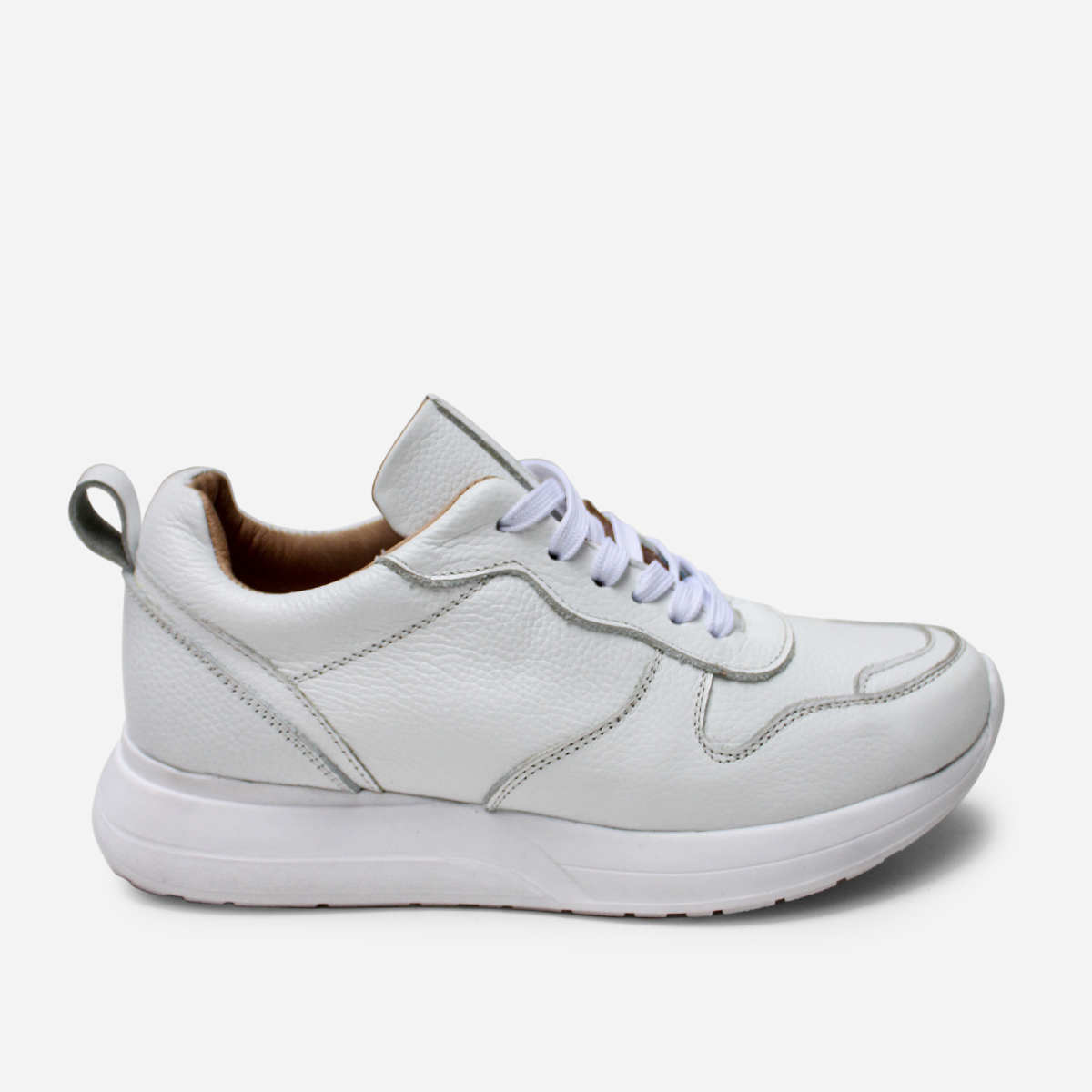 ZAPATILLA ESCOLAR MARIBU PURO CUERO 1102-1 - 1
