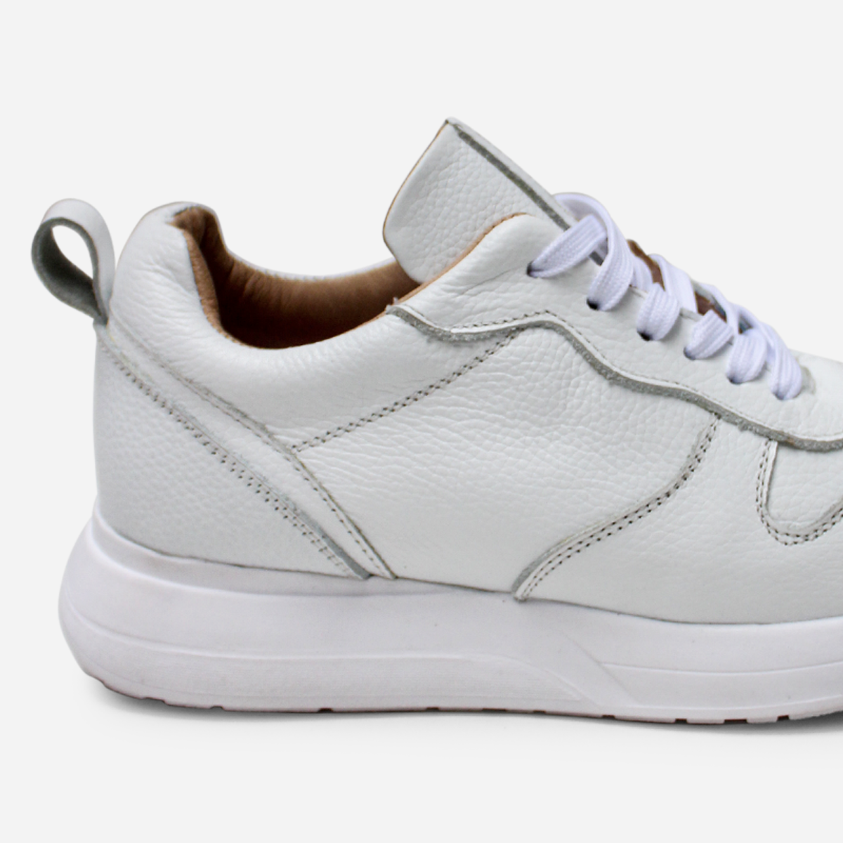 ZAPATILLA ESCOLAR MARIBU PURO CUERO 1102-1 - 6