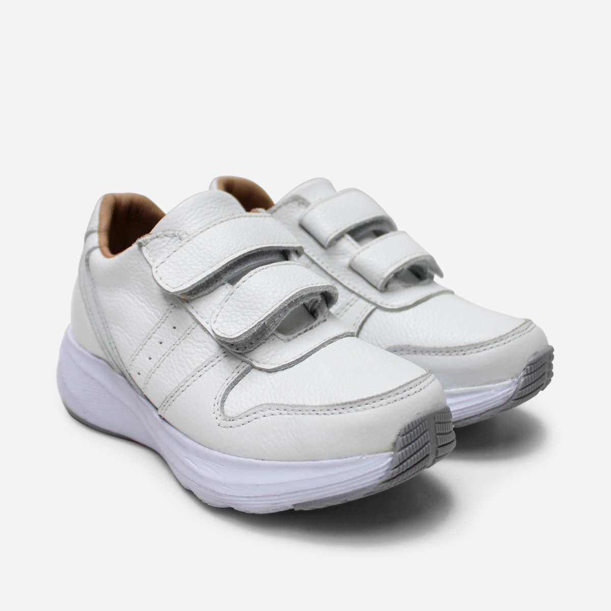 ZAPATILLA ESCOLAR MARIBU PURO CUERO 1057-1 - 2