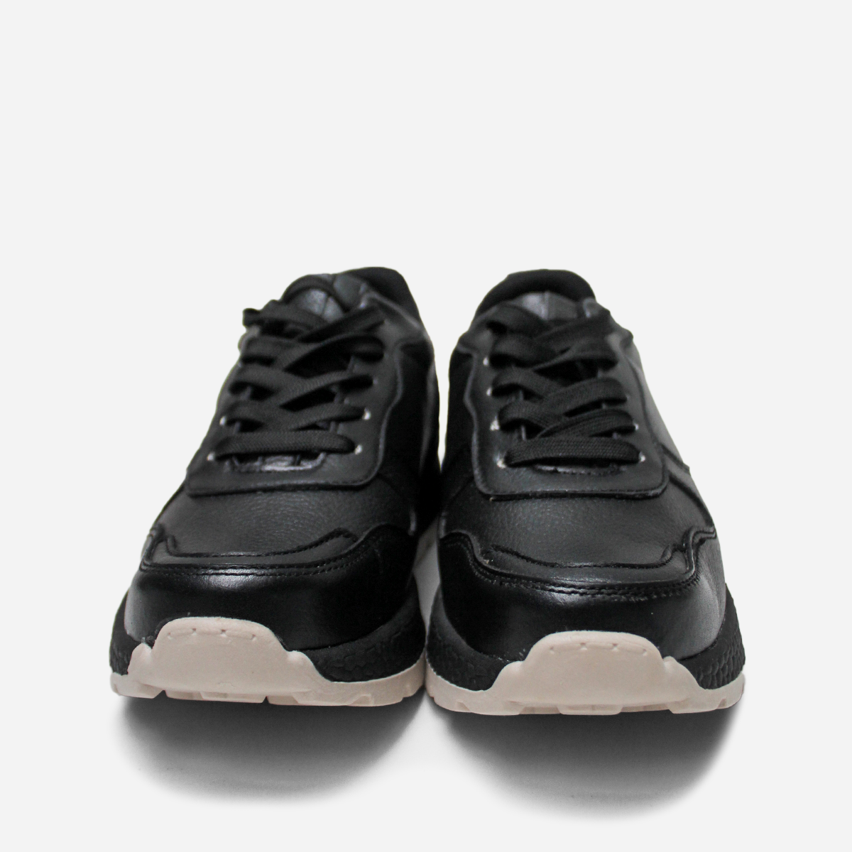 ZAPATILLA ESCOLAR MARIBU PURO CUERO 1102-NEG - 4