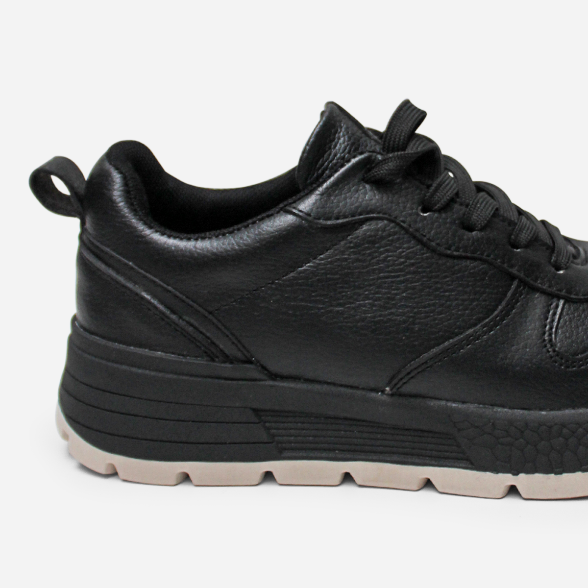 ZAPATILLA ESCOLAR MARIBU PURO CUERO 1102-NEG - 6