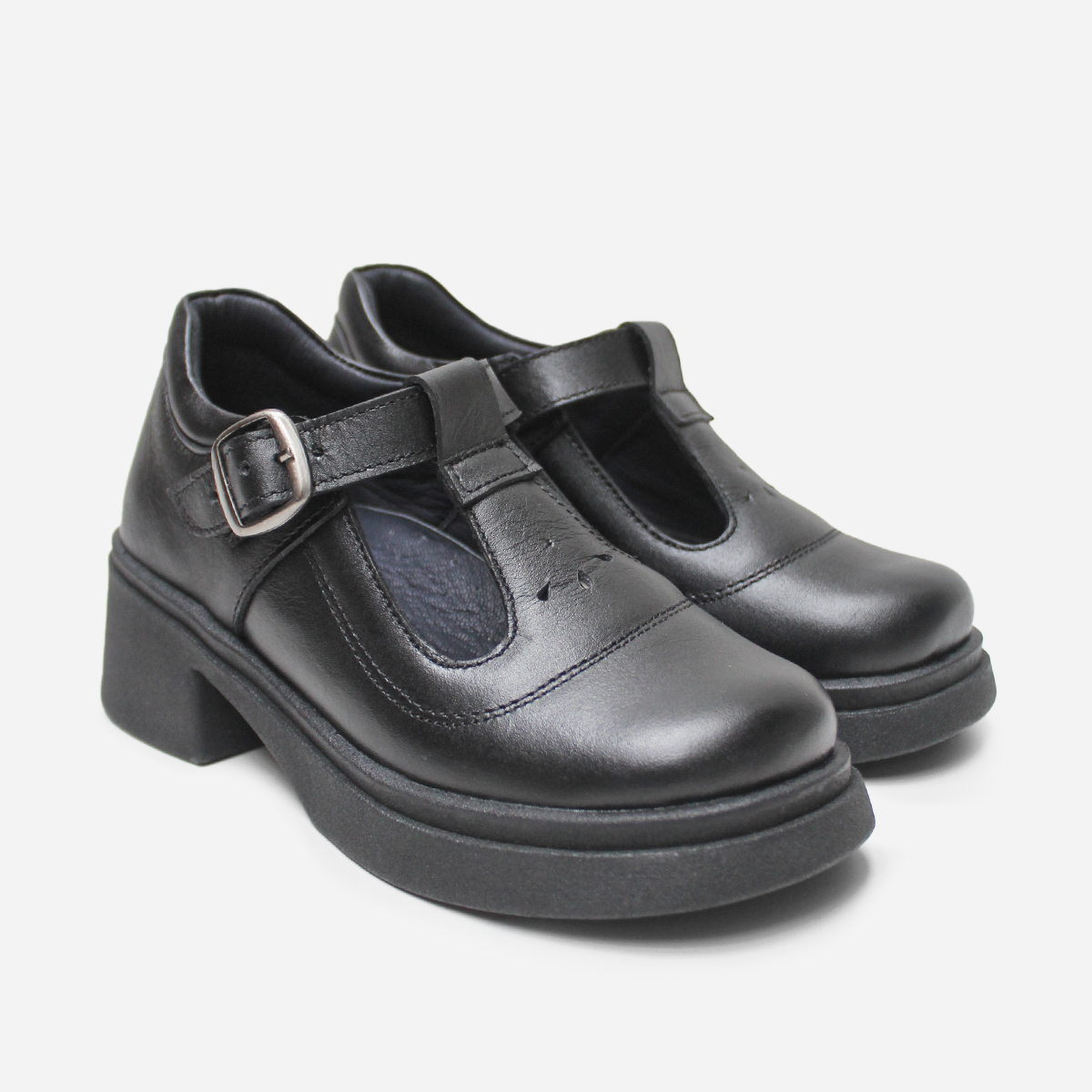 ZAPATO ESCOLAR MARIBU PURO CUERO 1100-TC3 - 2