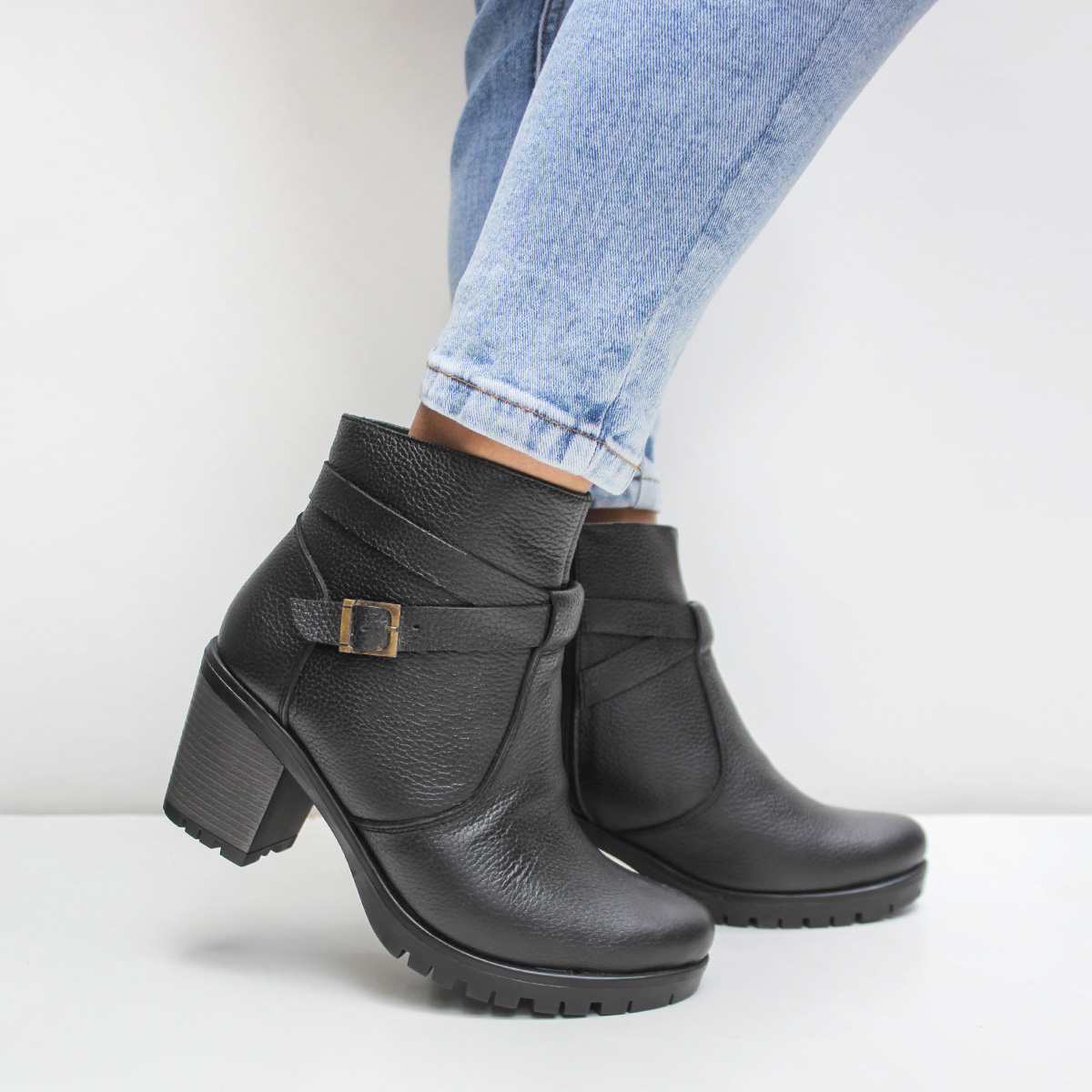 BOTINES MARIBU PURO CUERO 713 - 6