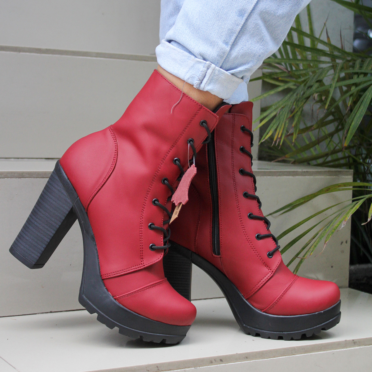 BOTINES MARIBU PURO CUERO 1060 - 6
