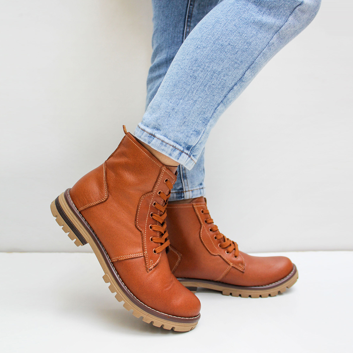 BOTINES MARIBU PURO CUERO 658 - 6