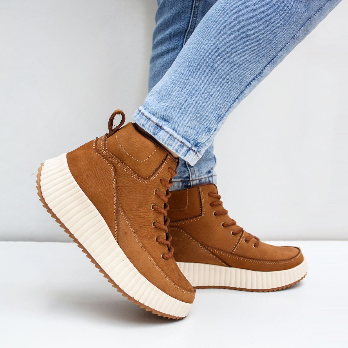 BOTINES MARIBU PURO CUERO 1062 - 6