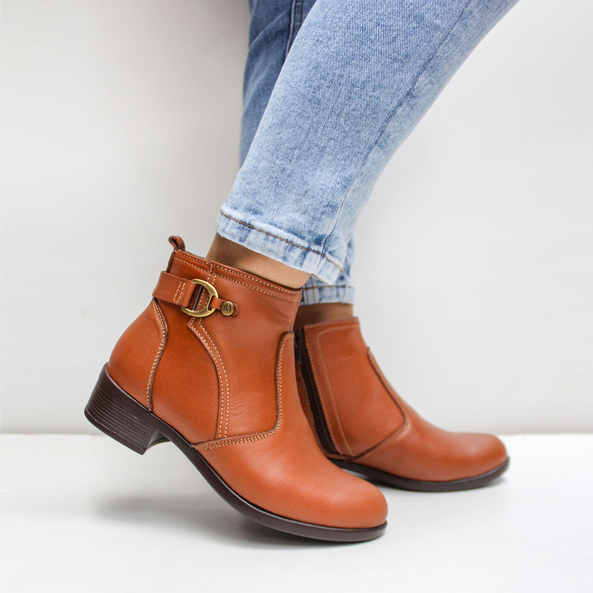 BOTINES MARIBU PURO CUERO 1153 - 6