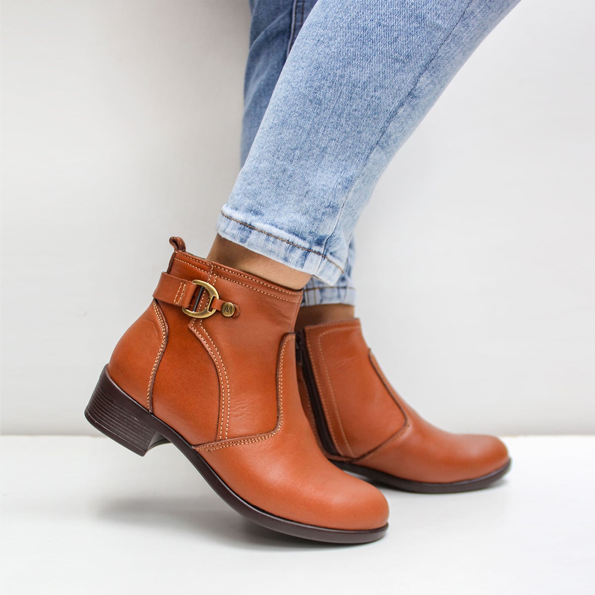 BOTINES MARIBU PURO CUERO 1153 - 6