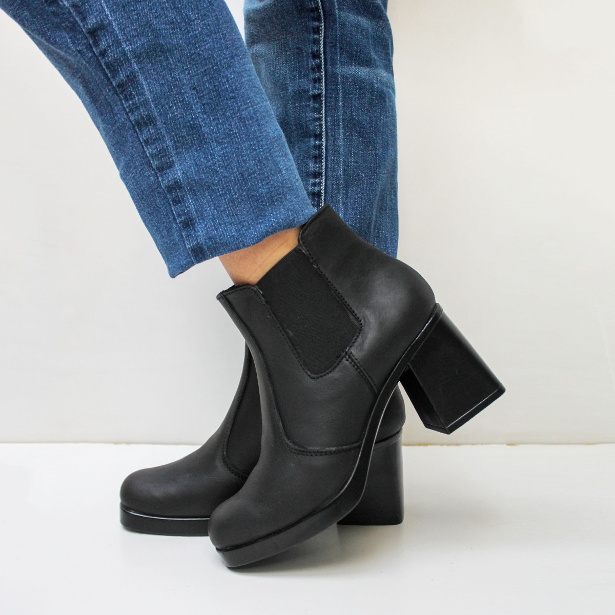 BOTINES MARIBU PURO CUERO 1040 - 6