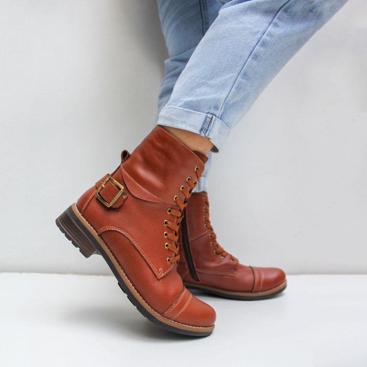 BOTINES MARIBU PURO CUERO 1117 - 6
