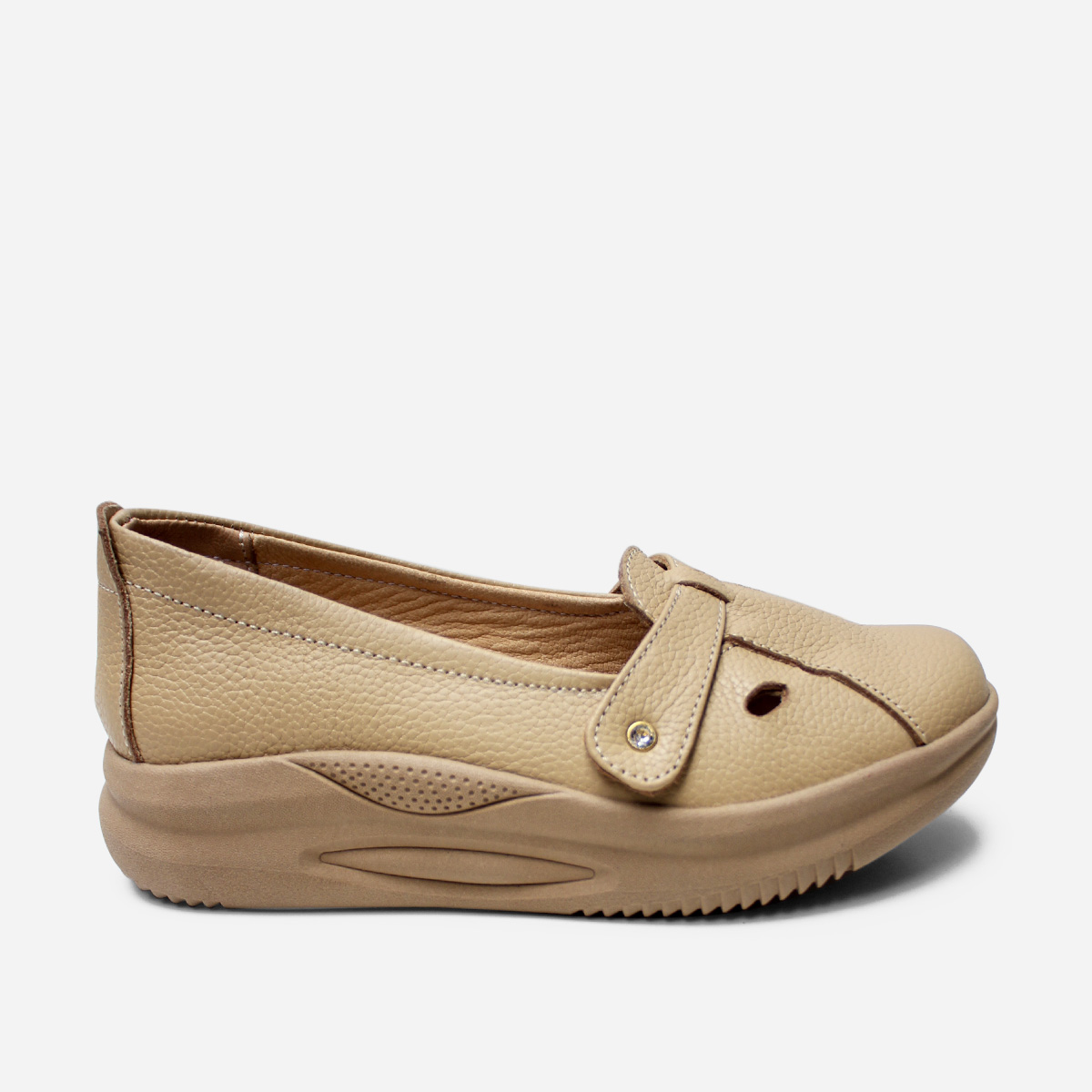 MOCASIN MARIBU PURO CUERO 1002 - 1