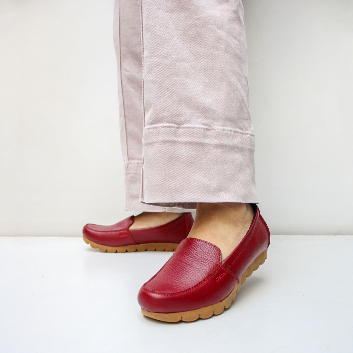 MOCASIN MARIBU PURO CUERO 1065-4 - 6
