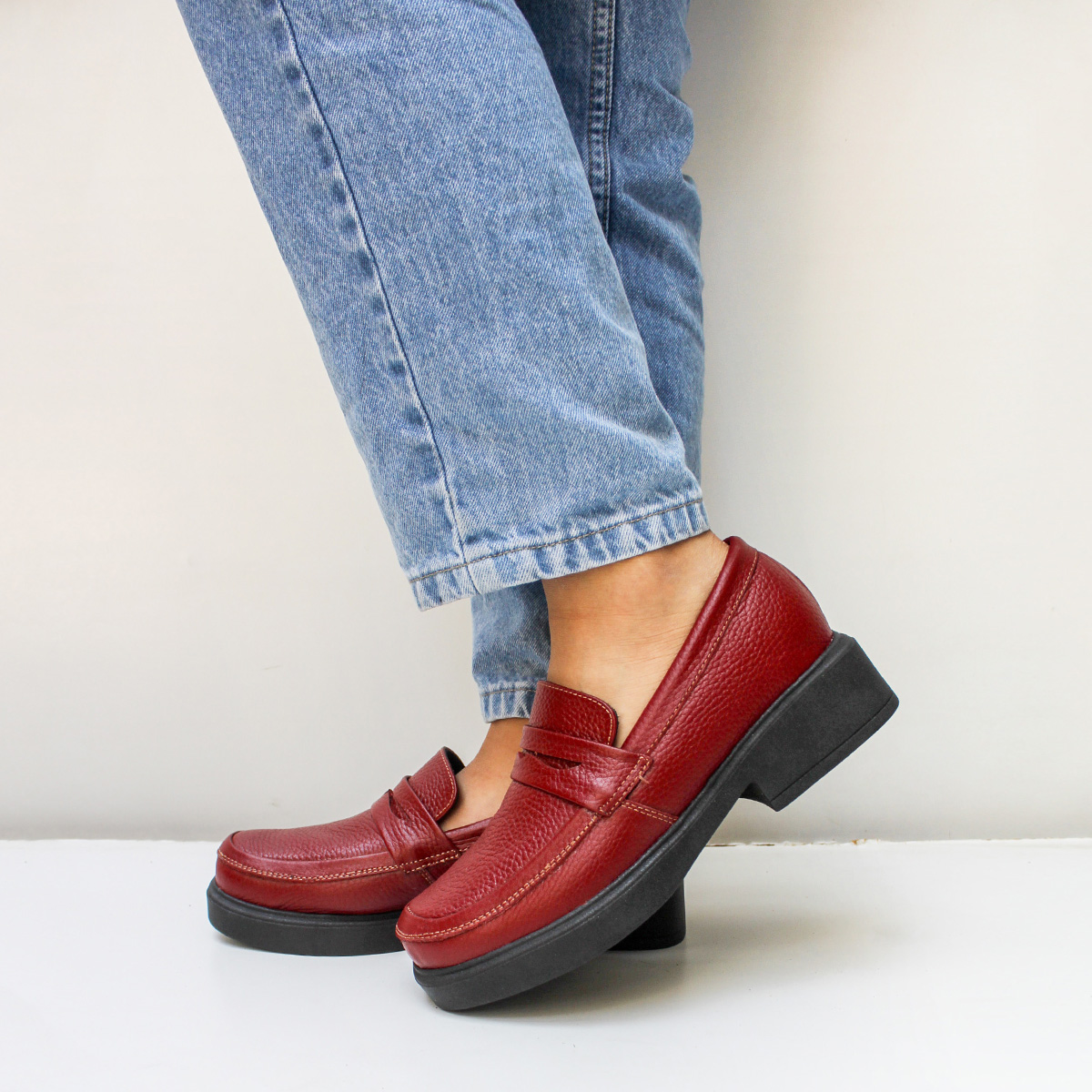 MOCASIN MARIBU PURO CUERO 1067 - 6