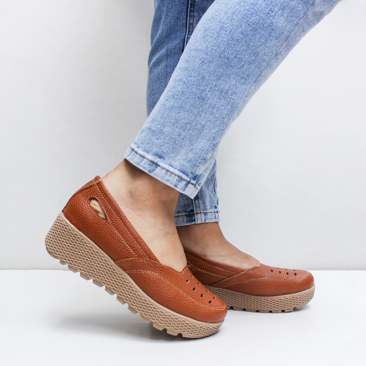 MOCASIN MARIBU PURO CUERO 1010 - 6