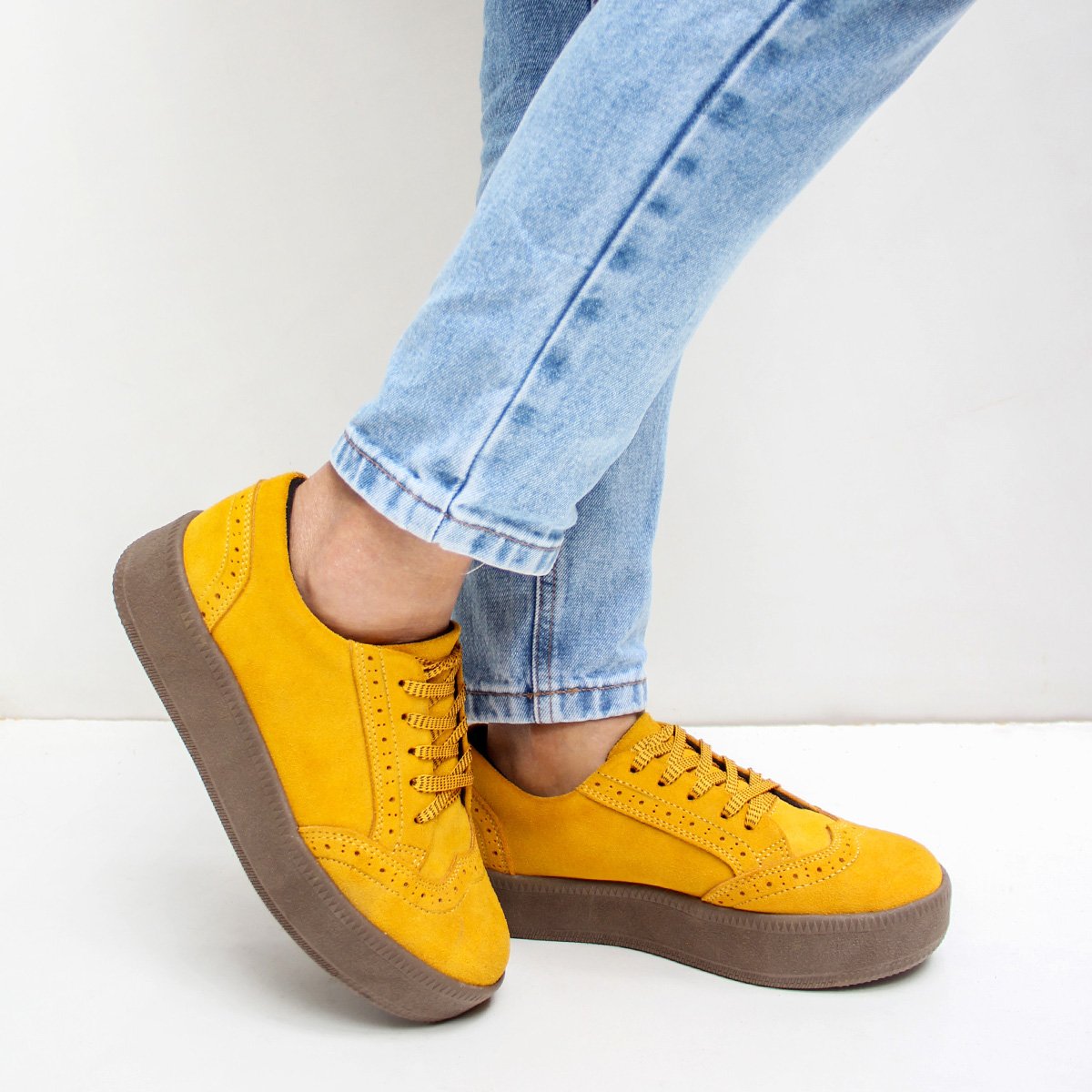 ZAPATILLA MARIBÚ PURO CUERO 1125 - 6