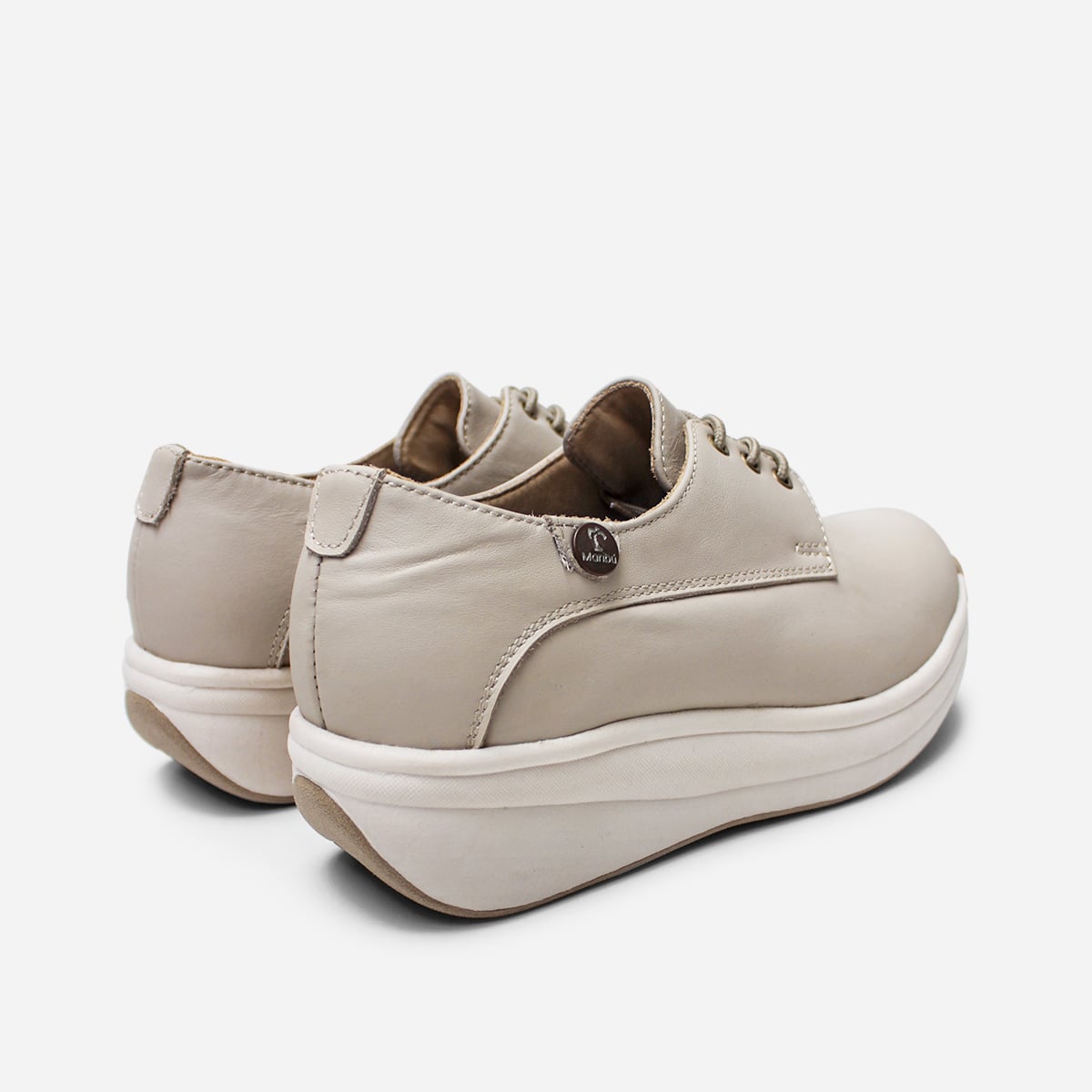 ZAPATILLA MARIBÚ PURO CUERO 1070-1 - 3