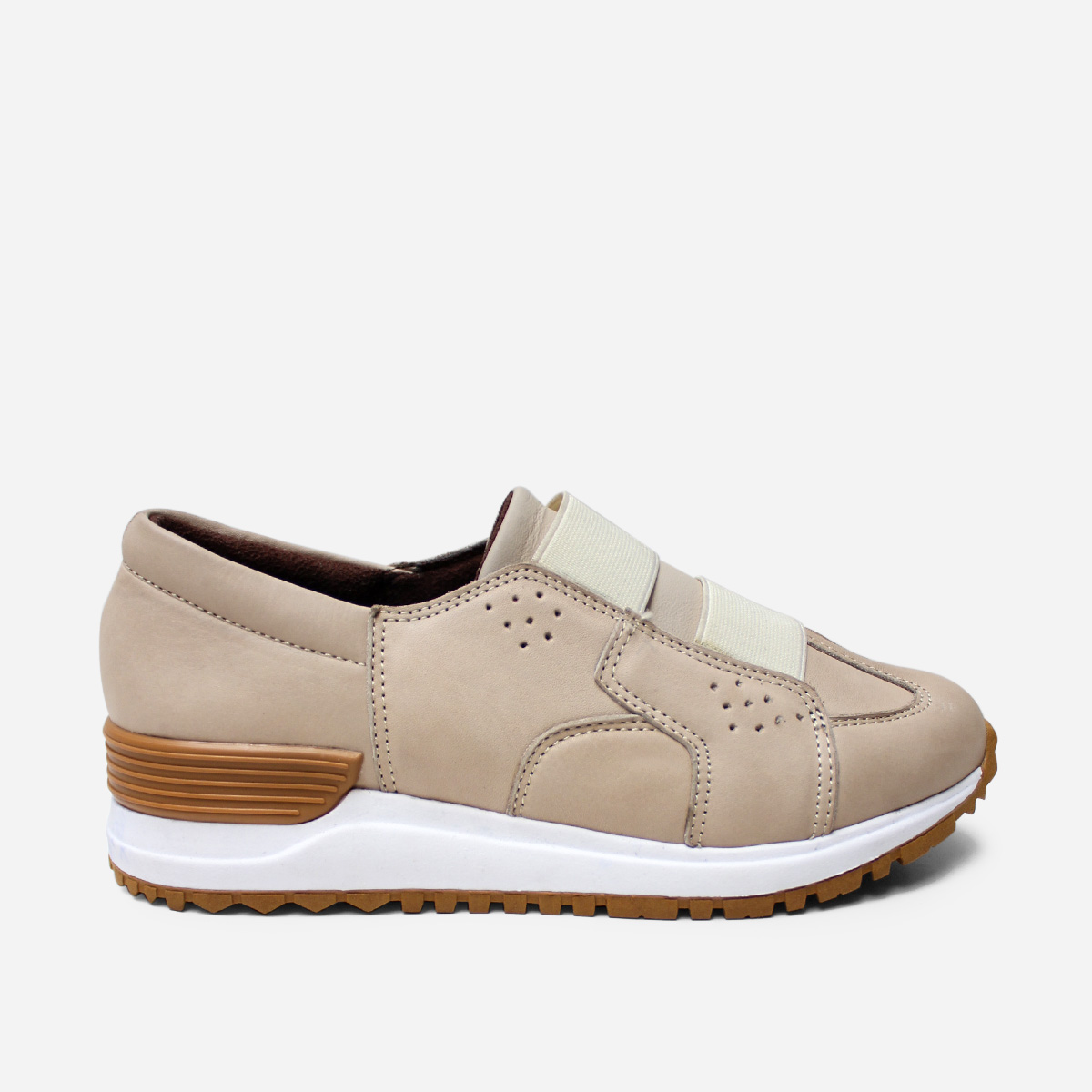 ZAPATILLA MARIBÚ PURO CUERO 832 - 1