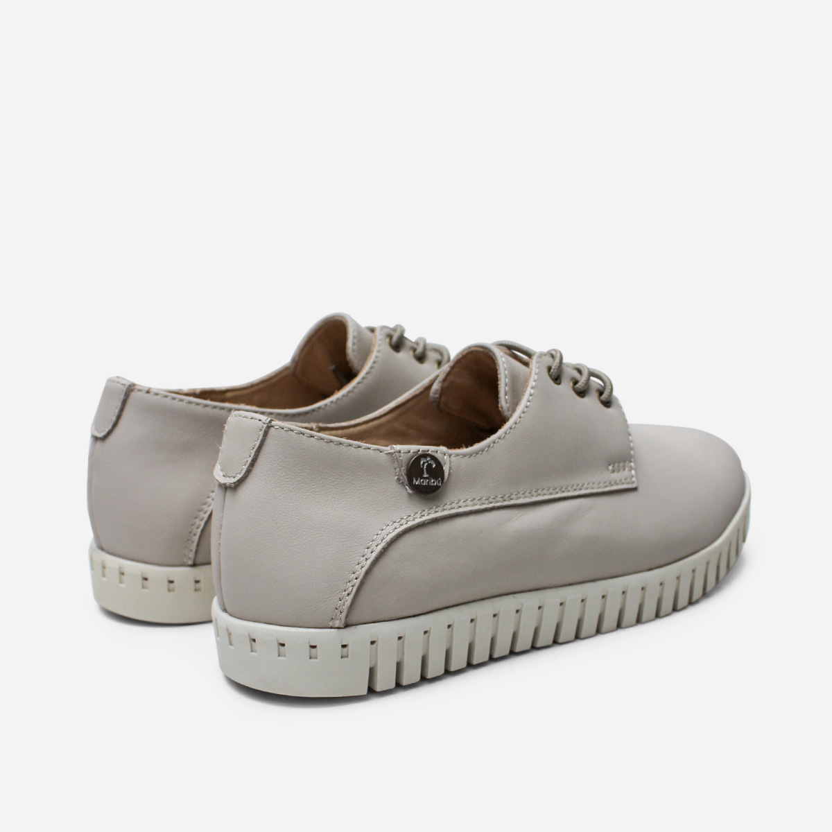 ZAPATILLA MARIBÚ PURO CUERO 1070 - 4