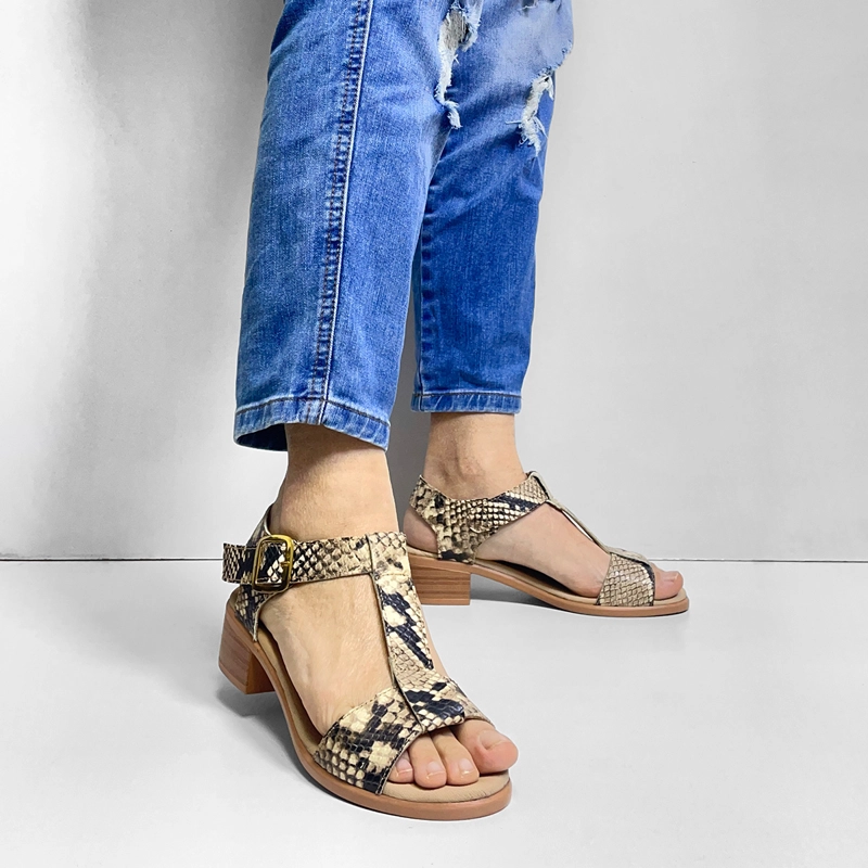 SANDALIAS MARIBU PURO CUERO 1027 - 7