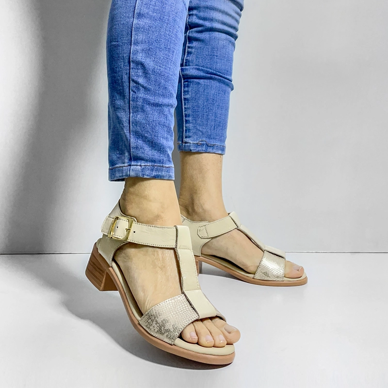 SANDALIAS MARIBU PURO CUERO 1027 - 7