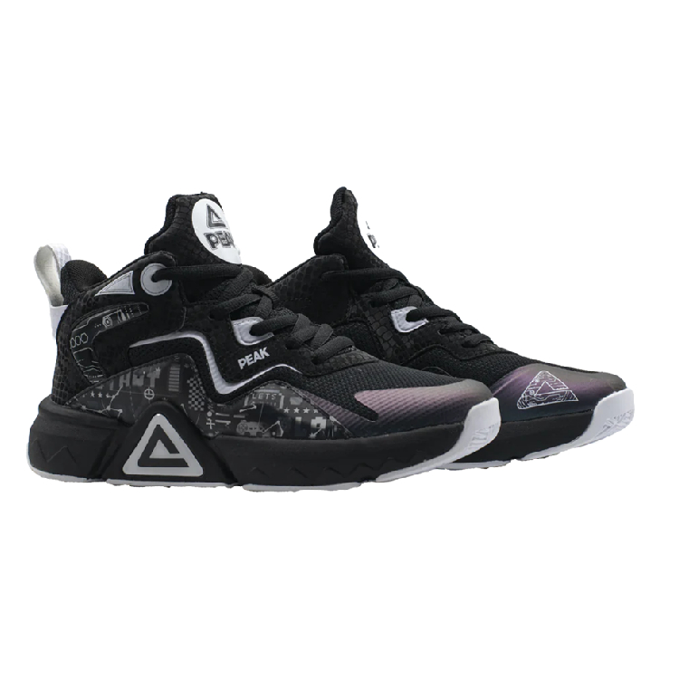 ZAPATILLAS UNISEX PEAK SPORT BASQUET NEGRO BASKETBALL - 4