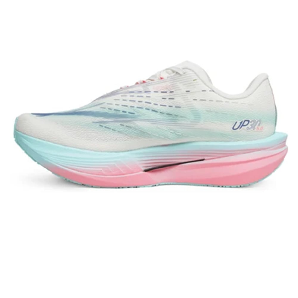 ZAPATILLAS RUNNING  TAICHI PEAK MUJER  WHITE PINK GREEN - 2