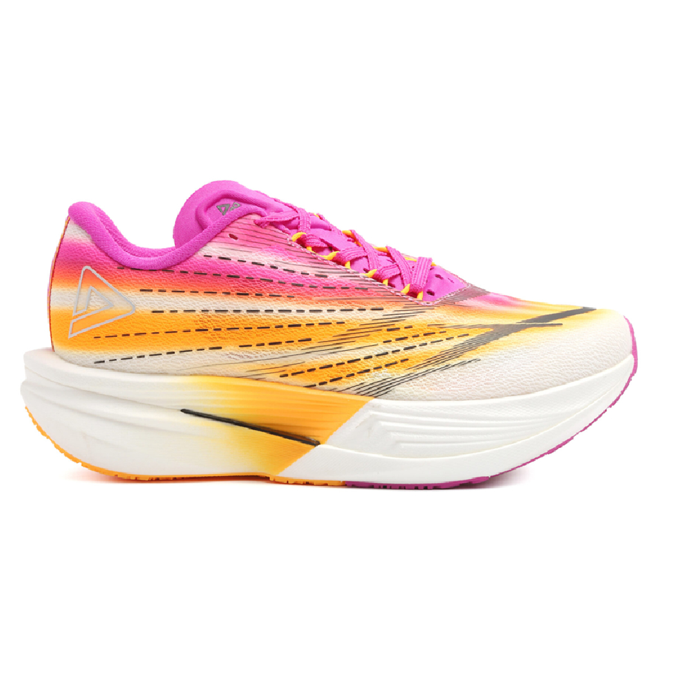 ZAPATILLAS RUNNING PEAK MUJER WHITE PUPLE YELLOW - 3